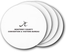 (image for) Monterey County Convention & Visitor's Bureau Coasters (5 Pack)
