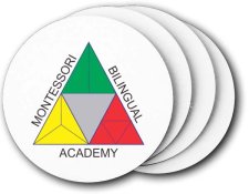 (image for) Montessori Bilingual Academy Coasters (5 Pack)