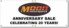 (image for) Moon Motorsports Banner Logo Center
