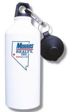 (image for) Morros Realty Inc. Water Bottle - White