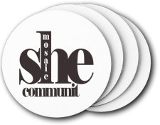 (image for) Mosaic SHE Community Coasters (5 Pack)