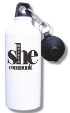 (image for) Mosaic SHE Community Water Bottle - White