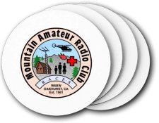 (image for) Mountain Amateur Radio Club Coasters (5 Pack)