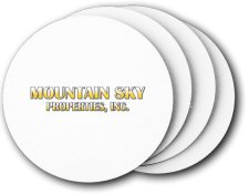 (image for) Mountain Sky Properties, Inc. Coasters (5 Pack)