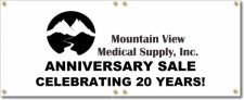 (image for) Mountain View Medical Supply, Inc. Banner Logo Center