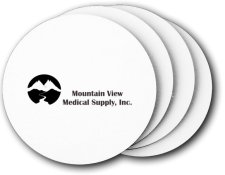 (image for) Mountain View Medical Supply, Inc. Coasters (5 Pack)