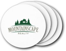 (image for) Mountainscape Realty Coasters (5 Pack)