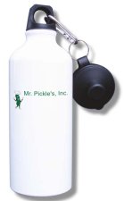(image for) Mr. Pickle's Inc. Water Bottle - White