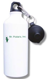 (image for) Mr. Pickle\'s Inc. Water Bottle - White