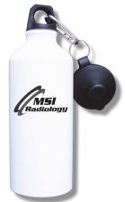 (image for) MSI Radiology Water Bottle - White