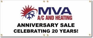 (image for) MVA A/C and Heating LLC Banner Logo Center