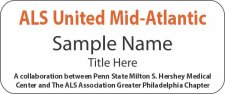 (image for) ALS Association Certified - Standard White Badge