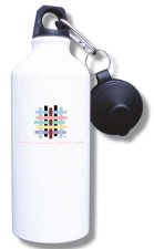 (image for) National Language Service Corps Water Bottle - White