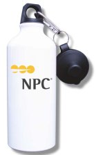 (image for) National Processing Company Water Bottle - White
