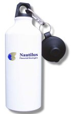 (image for) Nautilus Financial Strategies Water Bottle - White