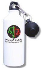 (image for) NCCU School of Law-BLSA Water Bottle - White
