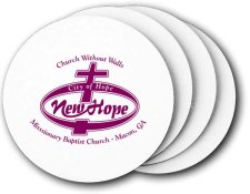(image for) New Hope Missionary Baptist Church Coasters (5 Pack)