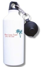 (image for) New Lenox Travel Water Bottle - White