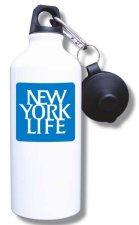 (image for) New York Life Water Bottle - White
