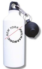 (image for) New York Philharmonic Water Bottle - White