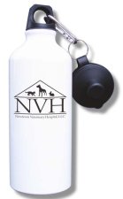 (image for) Newtown Veterinary Hospital LLC Water Bottle - White
