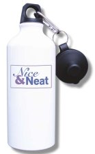 (image for) Nice & Neat Water Bottle - White