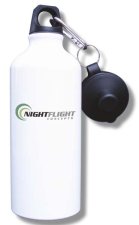 (image for) Night Flight Concepts Water Bottle - White