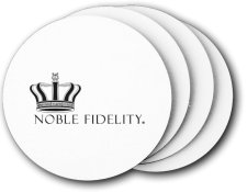 (image for) Noble Fidelity Coasters (5 Pack)