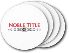 (image for) Noble Title Coasters (5 Pack)