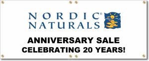 (image for) Nordic Naturals Banner Logo Center