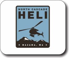 (image for) North Cascade Heli Mousepad