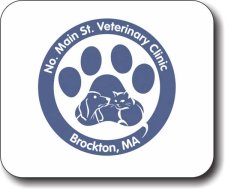 (image for) North Main St. Veterinary Clinic Mousepad