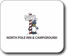 (image for) North Pole Inn and Campground Mousepad