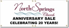 (image for) North Springs Church Banner Logo Center