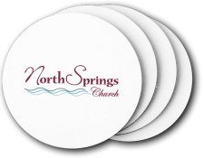 (image for) North Springs Church Coasters (5 Pack)