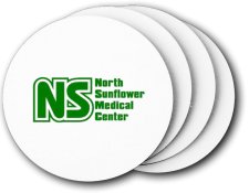 (image for) North Sunflower Medical Clinic Coasters (5 Pack)