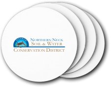 (image for) Northern Neck Soil and Water Coasters (5 Pack)