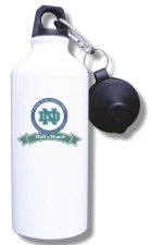 (image for) Notre Dame College Prep Water Bottle - White