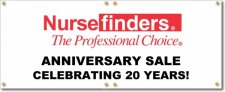 (image for) NurseFinders Banner Logo Center