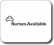 (image for) Nurses Available Mousepad