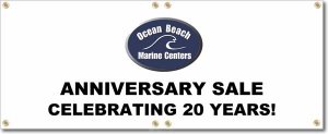 (image for) Ocean Beach Marine Banner Logo Center