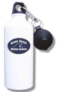 (image for) Ocean Beach Marine Water Bottle - White