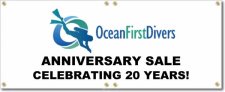 (image for) Ocean First Divers Banner Logo Center