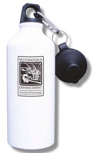 (image for) ODFW Water Bottle - White