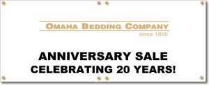 (image for) Omaha Bedding Company Banner Logo Center