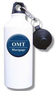 (image for) OMT Mortgage Water Bottle - White