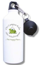 (image for) On Campus Kids Water Bottle - White