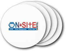 (image for) On-Site Training, Inc. Coasters (5 Pack)
