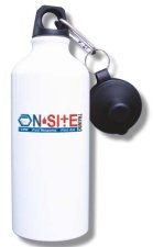 (image for) On-Site Training, Inc. Water Bottle - White