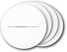(image for) Online Banking Solutions Coasters (5 Pack)